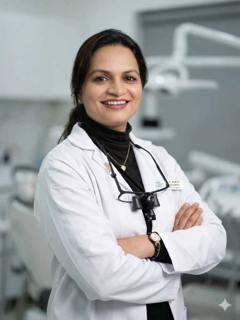 Dr. Babita Sangwan — Lead Implantologist
